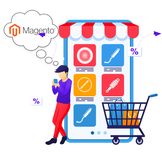 Magento eCommercefor Enterprise Auto Parts Development